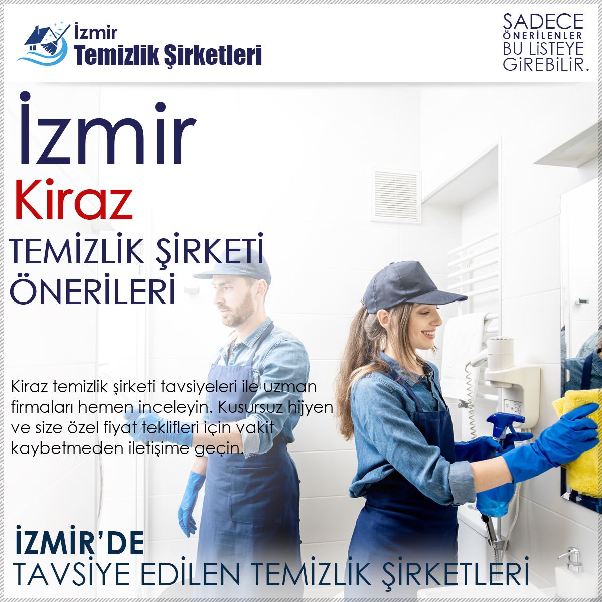 Kiraz Temizlik Şirketi Tavsiyeleri