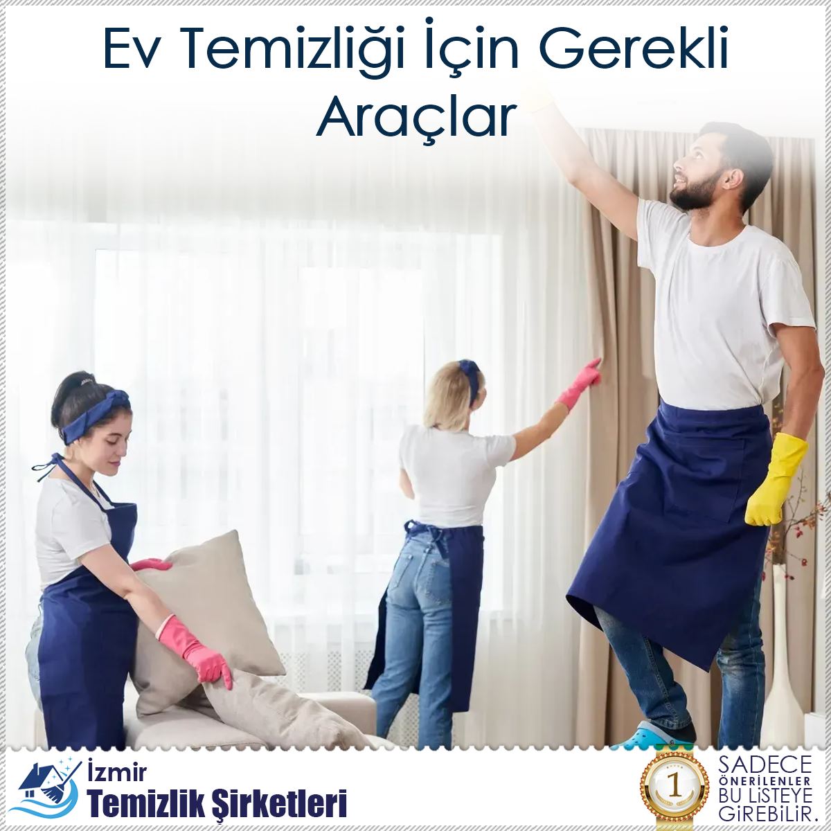 Ev Temizliği İçin Gerekli Araçlar : Kapak Görseli